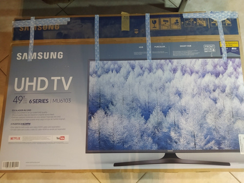 Uhd Tv Samsung 49 6 Series. Pantalla Dañada.