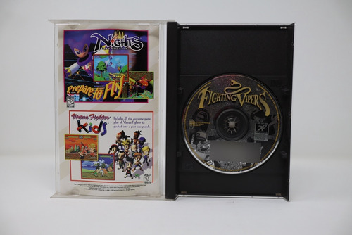 Black Friday! Sega Saturn - Fighting Vipers - Usa - Completo