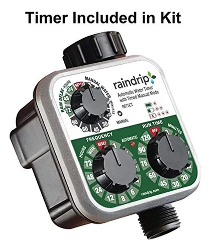 Raindrip R560dp Kit De Riego Automático Para Contenedores Y
