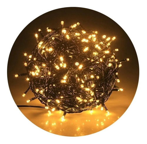 Imagen 1 de 6 de Guirnalda De Luces 300 Led Blanco Calido Boda Matrimonio 22m
