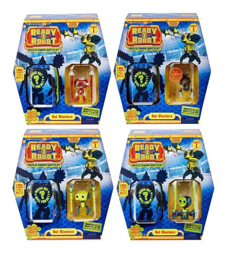 Ready 2 Robot Blaster Capsula Sorpresa Lanzador ( C/u)