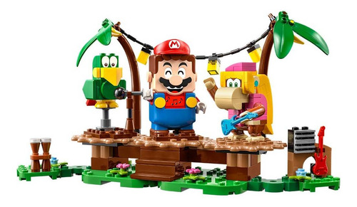 Set De Expansión Jaleo Jungla Dixie Kong Lego Super Mario