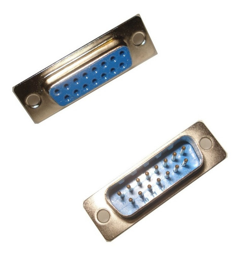 Conectores Db15 Hembra & Macho P/soldar