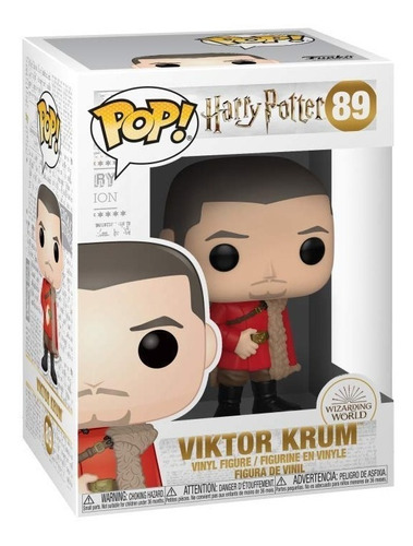 Funko Pop Harry Potter Viktor Krum 89 Original Figura Edu