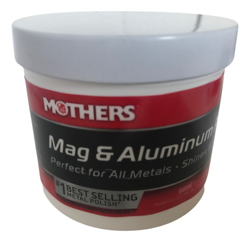 Polidor De Metais Mag Aluminum Polish 141g Magnésio Mothers