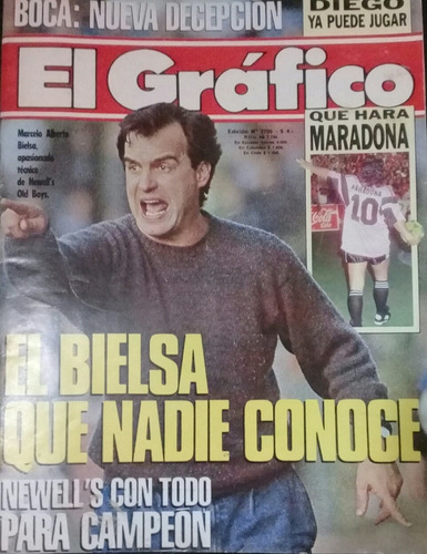 El Graficp N°3795.bielsa,ñuls.maradona,boca.tucuman Hazaña