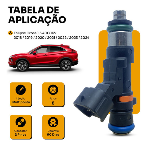 Bico Injetor Eclipse Cross 1.5 2018 A 2024 1465a500 Original