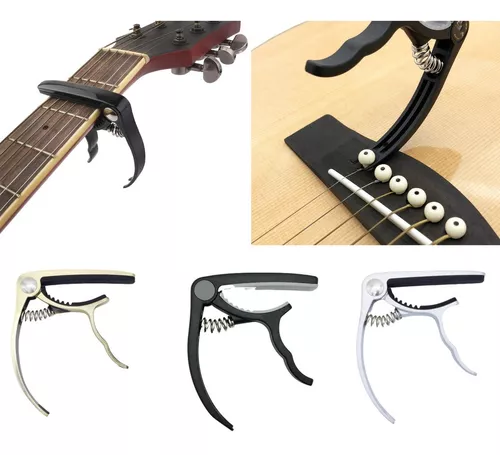 Capotraste Rowin Capo Cejilla Guitarra Acustica Electrica