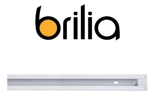 Trilho Eletrificado Brilia 1metro Branco