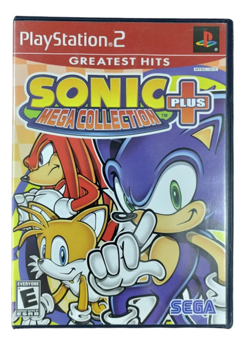 Sonic Mega Collection Plus Juego Original Ps2 (Reacondicionado)