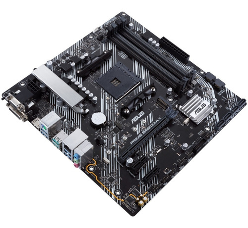 Motherboard Asus Prime B450m-a Ii Am4 Ddr4 Hdmi M.2 Usb 3.2 Color Negro
