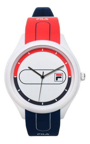 Reloj Fila Unisex Rojo 38321001 Color del bisel Blanco Color del fondo Blanco