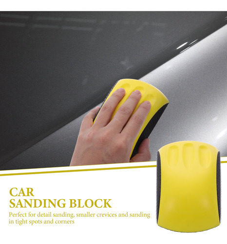Lijadora Manual Con Forma De Ratón Para Coche, Bloque De Pul