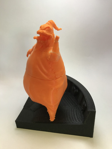 Imagen 2 de 4 de Escultura Oogie Boogie- Arte Plastico