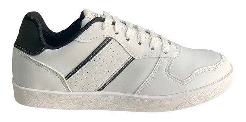 Zapatillas Marca Rcn Estilo Urbano Blancas Suela Liviana