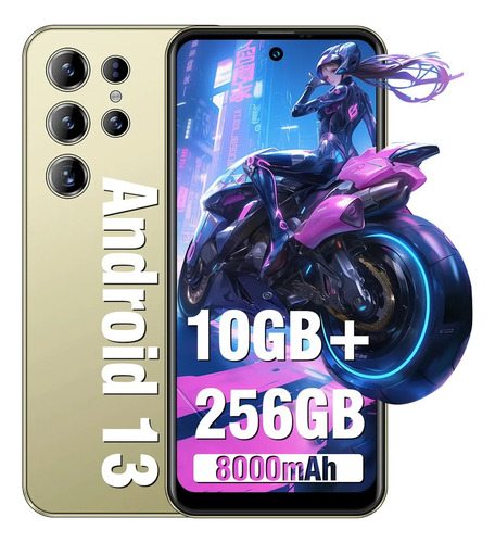 Teléfono Dual Sim 10gb Ram + 256gb Rom 6.79 Pulgadas Gran Pantalla Resolución 1920*1200 8000mah Octa Núcleo Smartphone