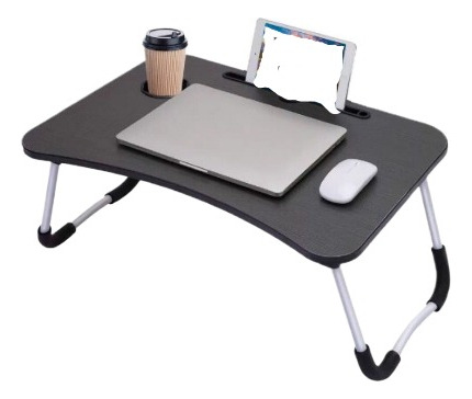  Mesa De Cama Para Laptop O Desayuno Plegable Con Posa Vaso