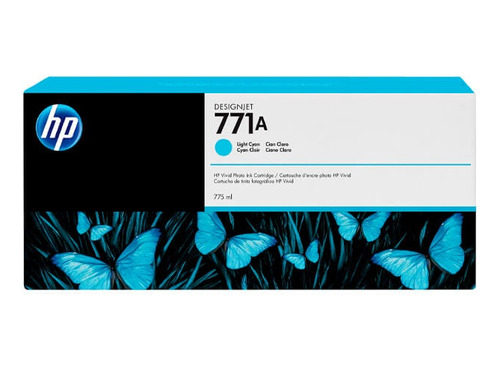 Tinta Hp B6y20a (771a) Lt Cyan 775ml (ce042a)