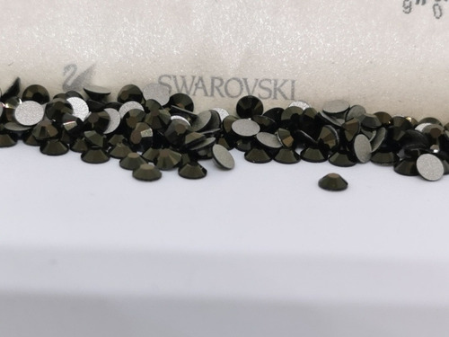 Cristal Para Uña Swarovski Original 2028 Color Jet Nut 12ss