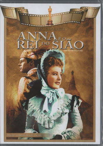 Anna E O Rei Do Sião Dvd Novo Original Lacrado Slim