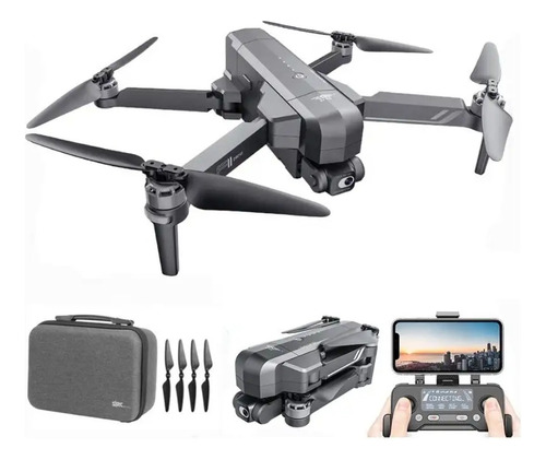 Drone F11s 4k Pro 3km Estabilización Gps 2 Baterías + Maleta