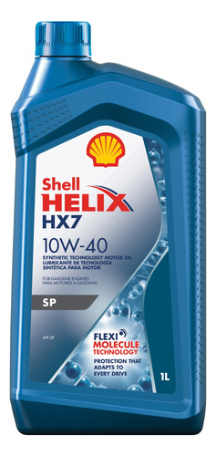 Aceite De Motor Shell Helix Hx7 Sp 10w40 1 Litro