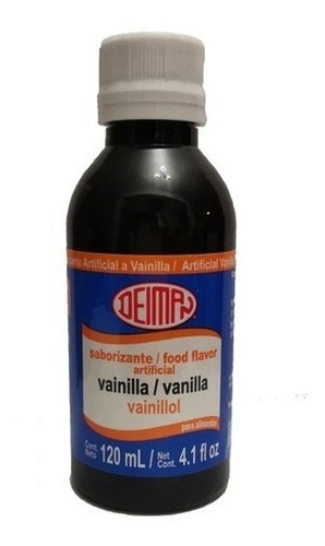 Saborizante Comestible De Vainilla Vainillol 120ml Deiman