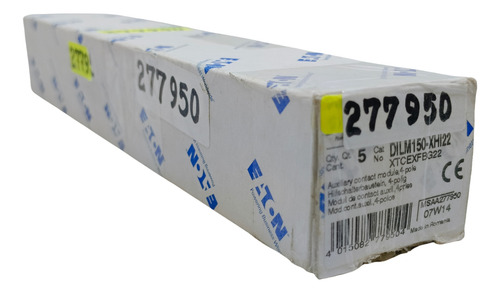 Dilm150-xhi22 Bloque De Contactos Cuatro Polos Caja C/5 Pz