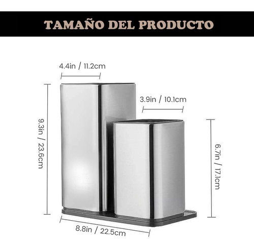 Soporte Para Cuchillos,soporte Universal De Acero Inoxidable