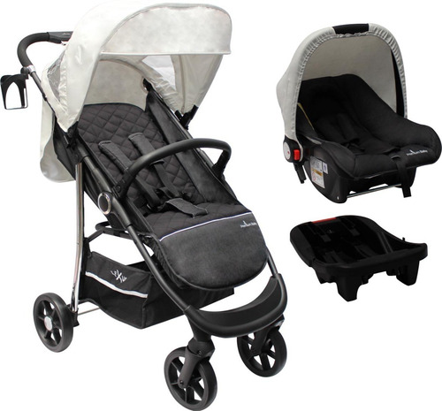 Cochecito Travel System Bebe Premium Baby Huevito C/ Base 0+