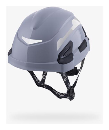 Casco de seguridad reflectivo de abs Libus Andes gris