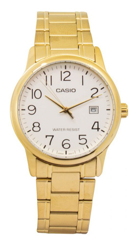 Reloj Para Hombre Casio Mtp-v002g-7b2udf Dorado