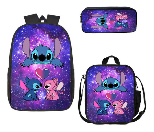Conjunto De Três Peças De Mochila De Dibujos Animados Sacola | Parcelamento sem juros Conjunto De Três Peças De Mochila De Dibujos Animados Sacola | Parcelamento sem juros
