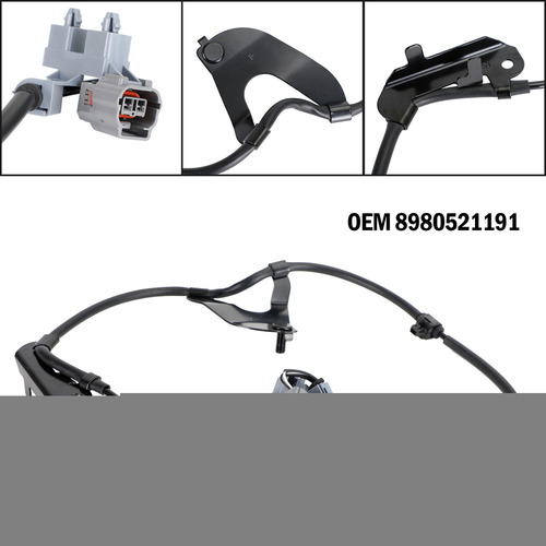 Sensor De Abs Delantero Derecho Para Isuzu D-max 2.5 Twin Tu