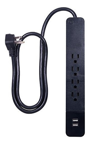 Ge Power Strip Surge Protector Usb Charger 4 Outlets 2