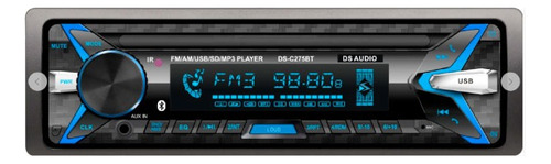 Radio Para Auto Ds Con Bluetooth, Usb, Control Remoto