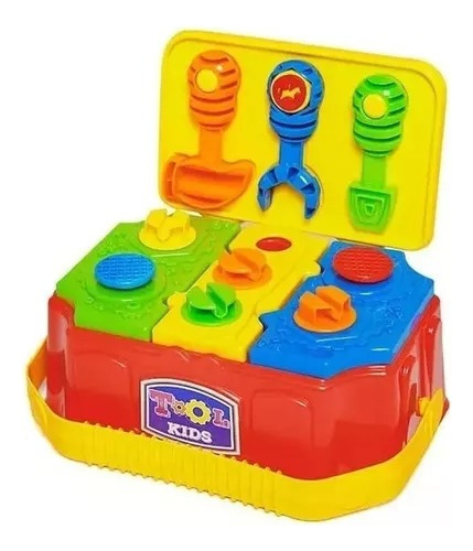 Caja De Herramientas Juguete Tool Kids Calesita Tateti