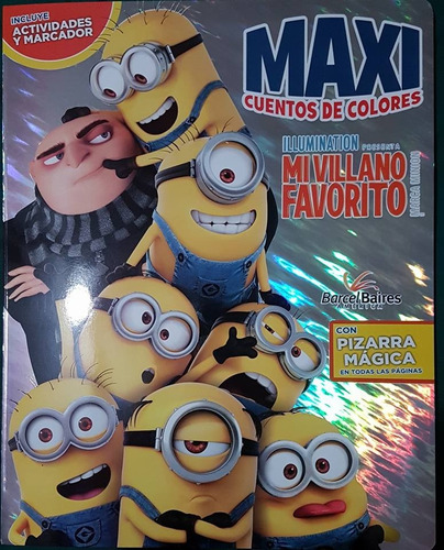 Libro Maxi Cuentos De Colores Mi Villano Favorito Minions