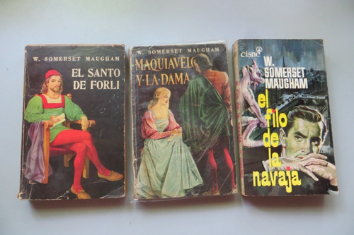 Somerset Maugham X 3 El Santo De Forli + Maquiavelo Y La + 1