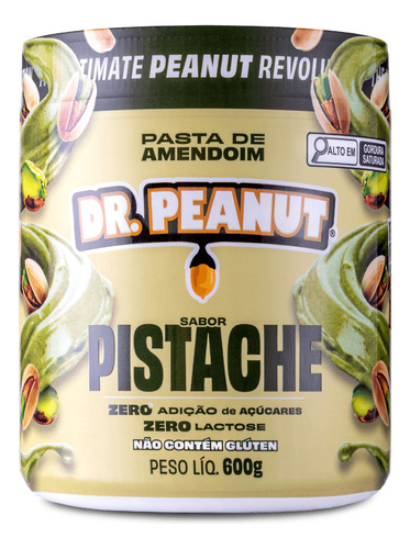 Pasta De Amendoim Com Whey Isolado 600g Zero - Dr. Peanut