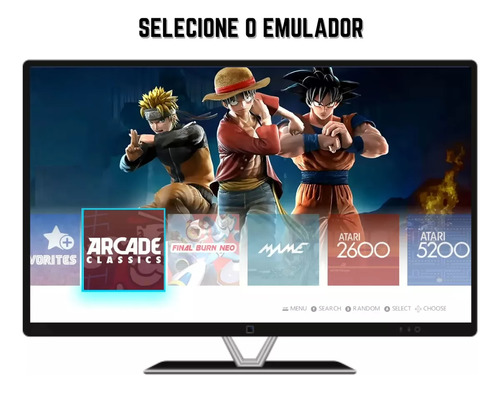 Fone M15 Game Stick Portátil Retro 2 Controles 20 Mil Jogos