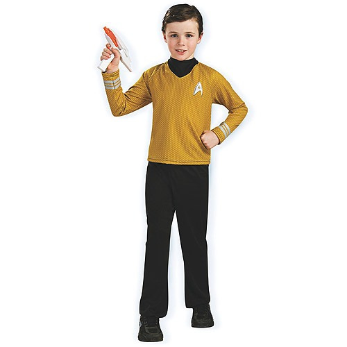 Disfraz De Star Trek Amarillo Para Niño Talla: S Halloween