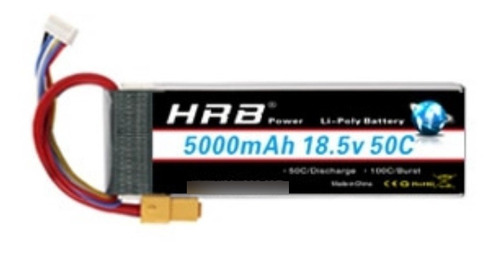 Bateria Lipo 5s 18.5v 5000mah 50c C/ Xt60