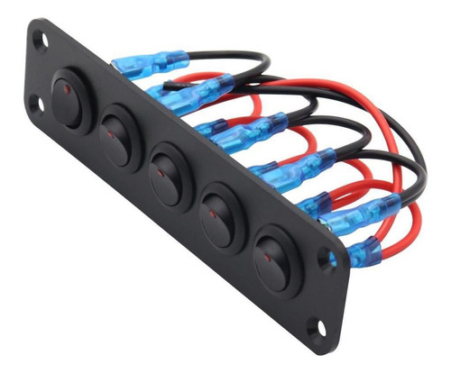 Panel De Interruptor De Palanca De 12v Control Flexible