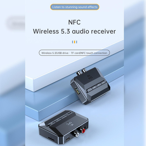 Adaptador De Audio Inalámbrico, Transmisor Y Receptor Inalám