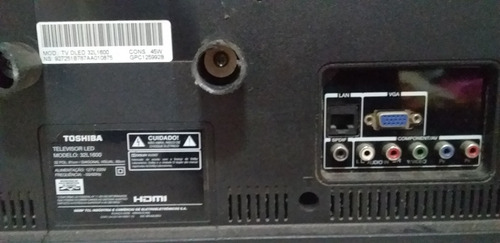 Tv Led 32 Toshiba Mod 32l1600