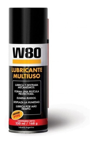 Lubricante W80 Multiuso Con Teflon 288g