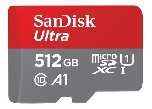 Tarjeta De Memoria Sandisk Ultra 512 Gb Uhs-1 Clase 10 A1