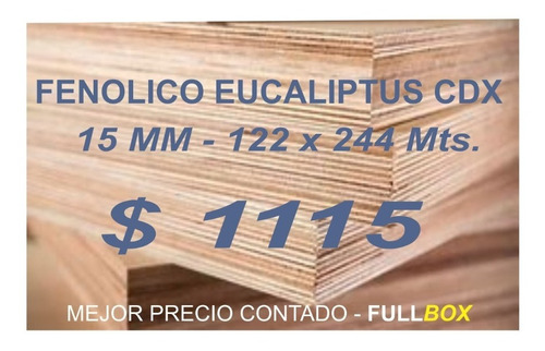 Imagen 2 de 5 de Chapon Fenolico Eucaliptus Cdxx 15 Mm Mejor Precio Fullbox