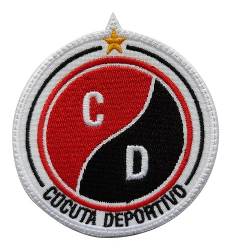 Parche Bordado Deportivo Cucuta Parches Equipos De Futbol